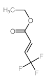 4,4,4-三氟-2-丁烯酸乙酯结构式