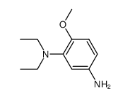 N1,N1-diethyl-6-methoxybenzene-1,3-diamine结构式