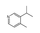 4-methyl-3-propan-2-ylpyridine Structure