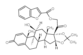 Triamcinolone furetonide Structure
