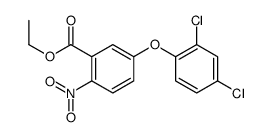 ethyl 5-(2,4-dichlorophenoxy)-2-nitrobenzoate Structure
