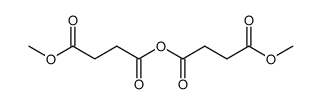 3,3'-Dimethoxycarbonylpropanoic anhydride结构式