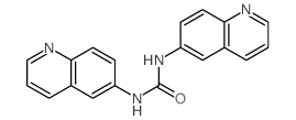 Urea,N,N'-di-6-quinolinyl-结构式
