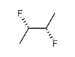 (2S,3S)-dl-2,3-difluorobutane Structure