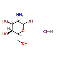 D-甘露糖胺盐酸盐结构式