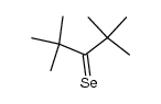 di-tert-butyl selenoketone Structure