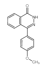 4-(4-甲氧苯基)-1-(2H)-酞嗪酮结构式