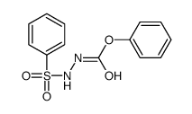 phenyl N-(benzenesulfonamido)carbamate结构式