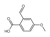2-Formyl-4-methoxybenzoic acid Structure