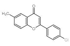 4-氯-6-甲基黄酮结构式