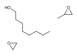 2-methyloxirane,octan-1-ol,oxirane Structure