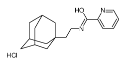 N-(2-(1-ADAMANTYL)ETHYL)PICOLINAMIDE HYDROCHLORIDE Structure