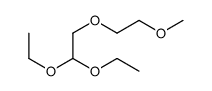 1,1-diethoxy-2-(2-methoxyethoxy)ethane Structure