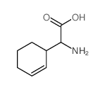 2-amino-2-(1-cyclohex-2-enyl)acetic acid Structure