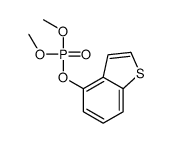1-benzothiophen-4-yl dimethyl phosphate结构式