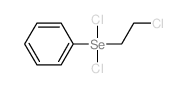 Selenium, dichloro(2-chloroethyl)phenyl- Structure