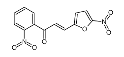 (Z)-3-(5-nitrofuran-2-yl)-1-(2-nitrophenyl)prop-2-en-1-one Structure