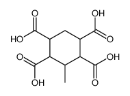 3-methylcyclohexane-1,2,4,5-tetracarboxylic acid结构式