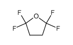2,2,5,5-tetrafluoro-tetrahydro-furan结构式
