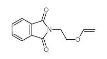 2-(2-(乙烯基氧基)乙基)异吲哚啉-1,3-二酮结构式