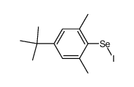 4-(tert-butyl)-2,6-dimethylphenyl hypoiodoselenoite Structure