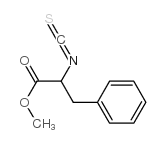 L-2-异硫代氰酰基-3-苯基丙酸甲酯结构式