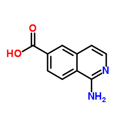 6-Isoquinolinecarboxylicacid,1-amino-(9CI) Structure