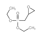 Phosphonic acid,P-(2-oxiranylmethyl)-, diethyl ester Structure