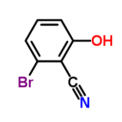 2-溴-6-羟基苯腈结构式