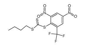n-Butyl 2,4-dinitro-6-(trifluoromethyl)phenyl Trithiocarbonate Structure