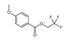 2,2,2-trifluoroethyl 4-methoxybenzoate Structure