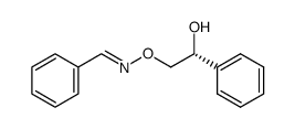 (R,E)-benzaldehydeO-(2-hydroxy-2-phenylethyl) oxime结构式