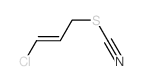 Thiocyanic acid, 3-chloro-2-propenyl ester结构式