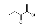 2-chloropent-1-en-3-one Structure