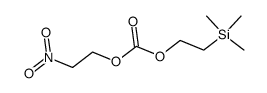 2-nitroethyl (2-(trimethylsilyl)ethyl) carbonate结构式