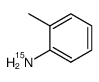 o-toluidine-(15)N Structure