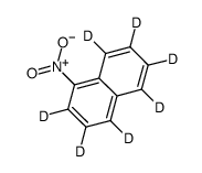 1-nitronaphthalene-d7 Structure