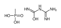 diaminomethylideneurea,methylphosphonic acid Structure