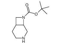 (1S,6r)-8-boc-3,8-二氮杂双环[4.2.0]辛烷结构式