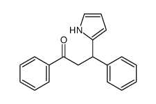 1,3-diphenyl-3-(1H-pyrrol-2-yl)propan-1-one Structure