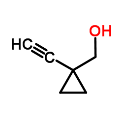 (1-乙炔基环丙基)甲醇结构式