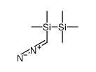 diazomethyl-dimethyl-trimethylsilylsilane Structure