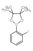 2-FLUOROPHENYLBORONIC ACID, PINACOL ESTER structure