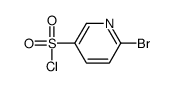 6-BROMO-PYRIDINE-3-SULFONYL CHLORIDE structure
