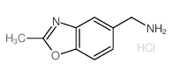 (2-甲基苯并[d]噁唑-5-基)甲胺盐酸盐结构式