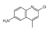 2-chloro-4-methylquinolin-6-amine Structure