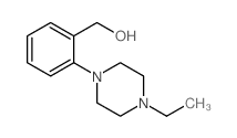 2-(4-N-乙基哌嗪)苄醇结构式