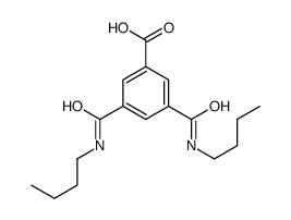 3,5-bis(butylcarbamoyl)benzoic acid结构式