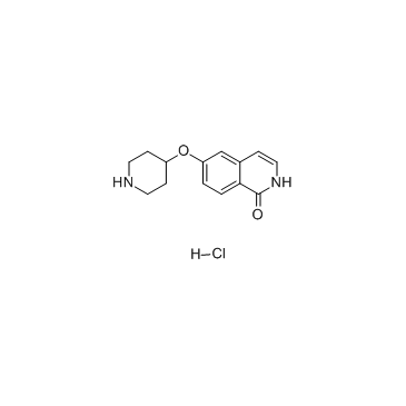 6-(哌啶-4-氧基)异喹啉-1(2H)-酮盐酸盐图片