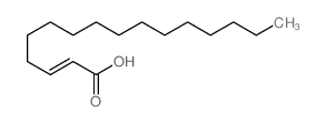 2t-Hexadecenoic acid Structure